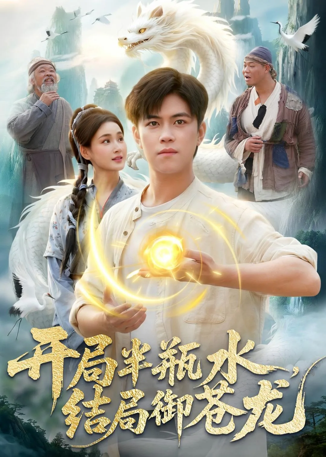 开局半瓶水,结局御苍龙